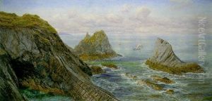 A Coastal Landscape by John Brett