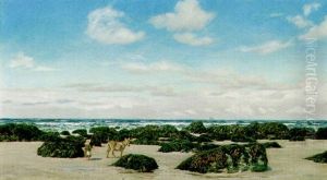 St Agnes Beach, Cornwall by John Brett
