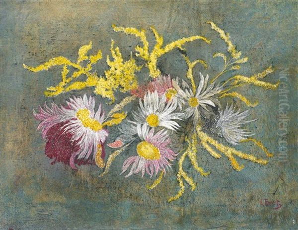 Blumenstillleben Mit Goldrute - view 1