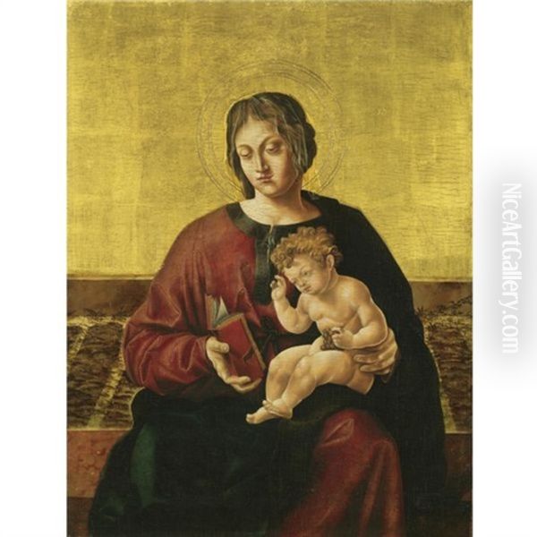 The Virgin And Child Seated In A Garden - view 1