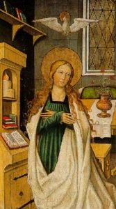 The Virgin At Prayer