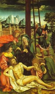 Die Beweinung Christi by Joerg Breu the Elder