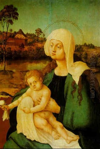 The Virgin And Child In A Landscape - view 1