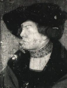 A Portrait Of A Gentleman by Joerg Breu the Elder