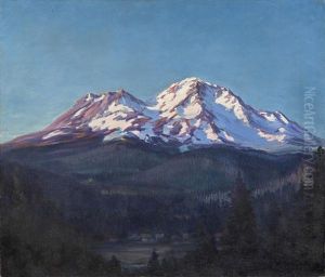 A Sunny Mountain Peak (mt. Shasta)