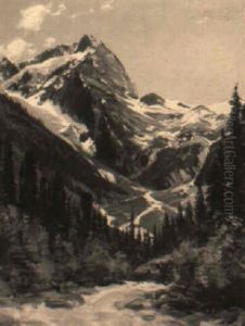Mountain Streams Converging In A Sierra Meadow by Henry Joseph Breuer
