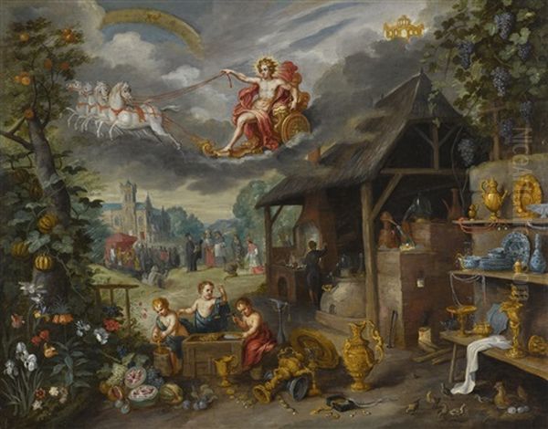 Allegory Of War And Peace - view 1
