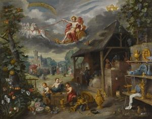 Allegory Of War And Peace by Jan Breughel II