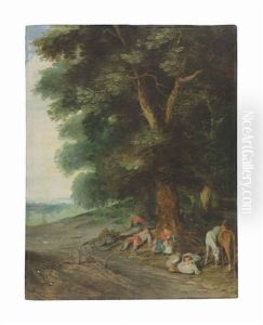 The Parable Of The Sower by Jan Breughel II