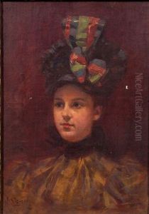 Portrait Of A Woman With A Hat