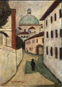 Strada A Montmartre by Cesare Breveglieri