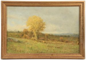 Hudson Valley Summer Landscape by James Renwick Brevoort