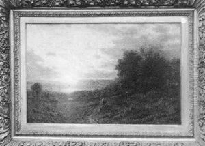 Hudson Valley Landscape by James Renwick Brevoort