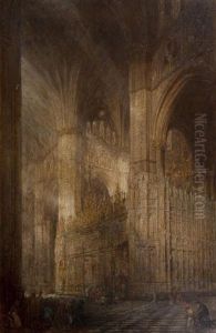 Toledo Cathedral by Henry Charles Brewer