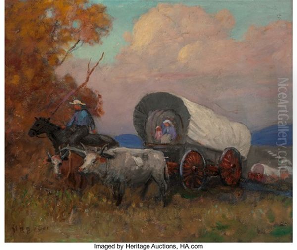 The Covered Wagon Sketch - view 1