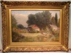Pastoral Landscape by Nicholas Richard Brewer