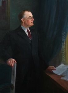 Portrait Of President Franklin Delanor Roosevelt