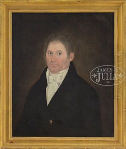 Half Length Portrait Of A Gentleman