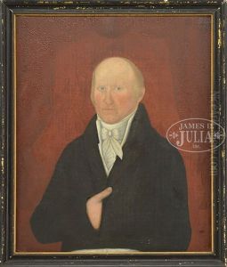 Portrait Of A Gentleman by John Brewster Jr.