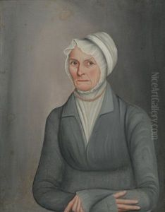 Portrait Of Ruth Avery Brewster, Artist's Stepmother by John Brewster Jr.