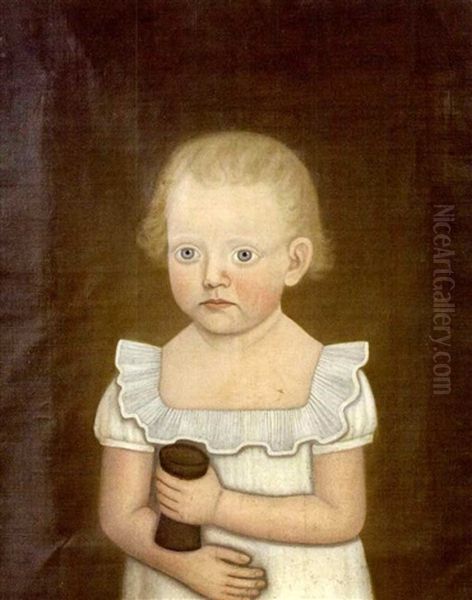 Portrait Of Harriet Gordon Dixon, Damariscotta, Maine - view 1