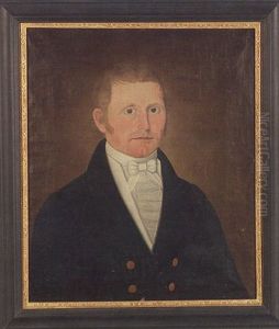 Portrait Of A Man In Blue