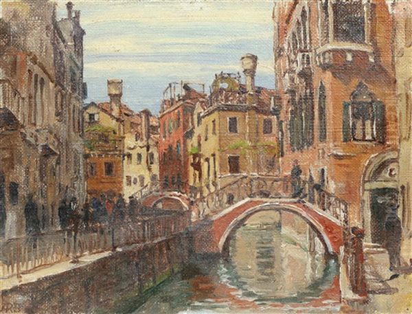 Venetian Canal Scene - view 1