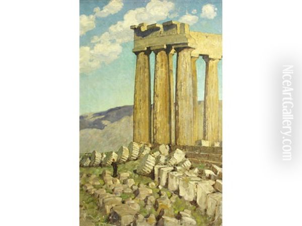 Ruins Of The Parthenon, Athens - view 1