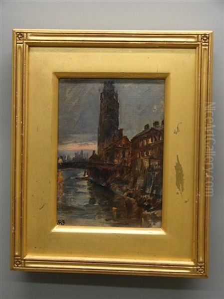 River Scene, Bruges - view 1