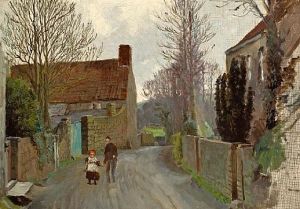 Moulin Huet, Guernsey (+ Girl On A Hill Above Clovelly, Lrgr; 2 Works)