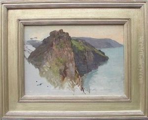 Rock Formation By Water by Anna Richards Brewster