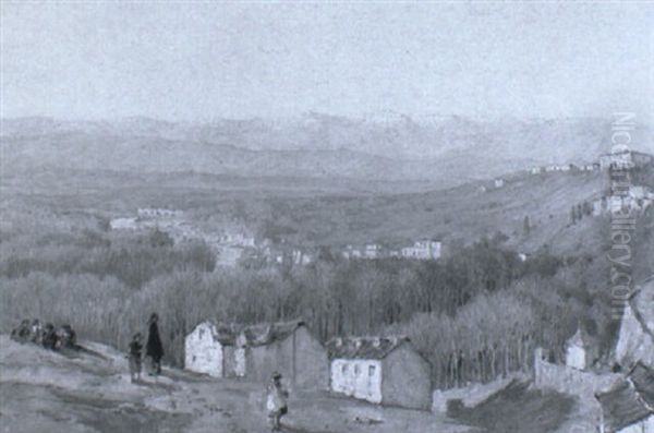 View From Madrid, Spain, Christmas Eve, 1911 - view 1