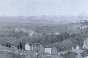 View From Madrid, Spain, Christmas Eve, 1911
