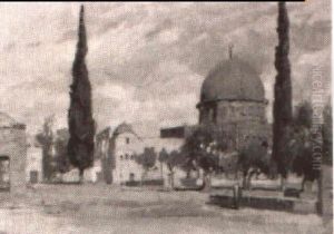Eastern Town Scene