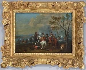 Chocs De Cavaleries (pair) by Karel Breydel