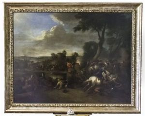 Scena Di Battaglia by Karel Breydel