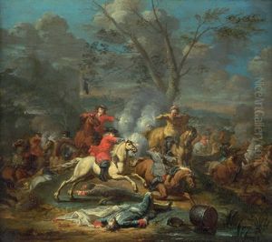 Reitergefecht (+ Reitergefecht An Einem Bach; 2 Works)
