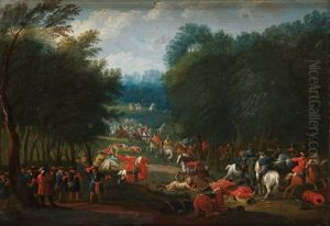 Choc De Cavalerie (+ L'armee Au Repos; Pair)