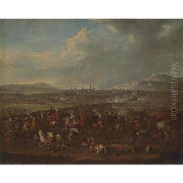 The Siege Of A Town, Possibly Intended To Be The Taking Of Koblenz - view 1
