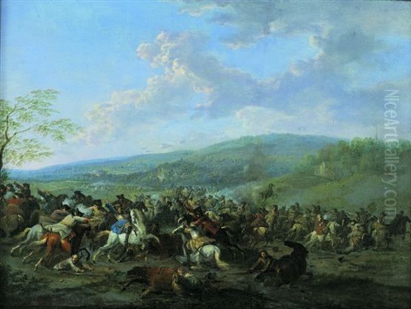 Scene De Choc De Cavalerie - view 1