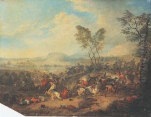 Une Escarmouche Contre Des Turcs by Karel Breydel