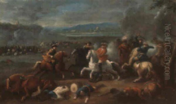 A Cavalry Engagement - view 1