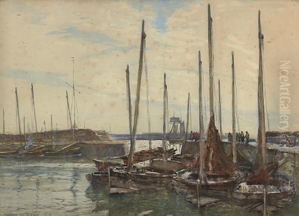 Fishing Boats In A Harbour. - view 1