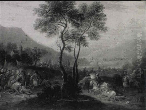 A Battle Between Turks And Christians - view 1