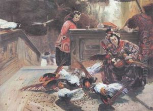 Asiatischer Geflugelhof by Robert Breyer