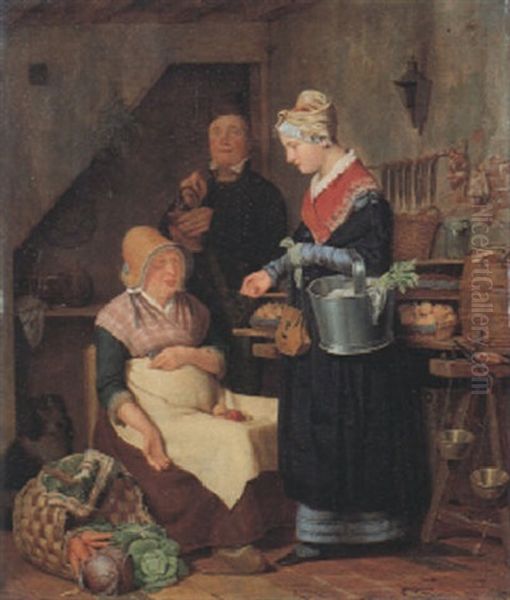 Bei Der Gemuseverkauferin - view 1
