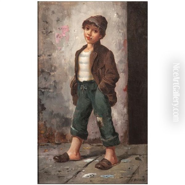 Street Urchin With Cigarette - view 1