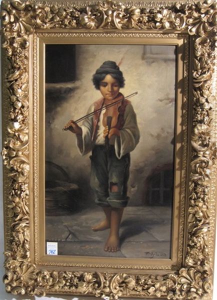 The Young Violinist - view 1
