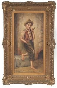 The Child Smoker by Francois Xavier Bricard