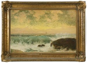Sunrise Coasters by Alfred Thompson Bricher